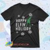 Happy Elfin Holiday 90s T Shirt Style