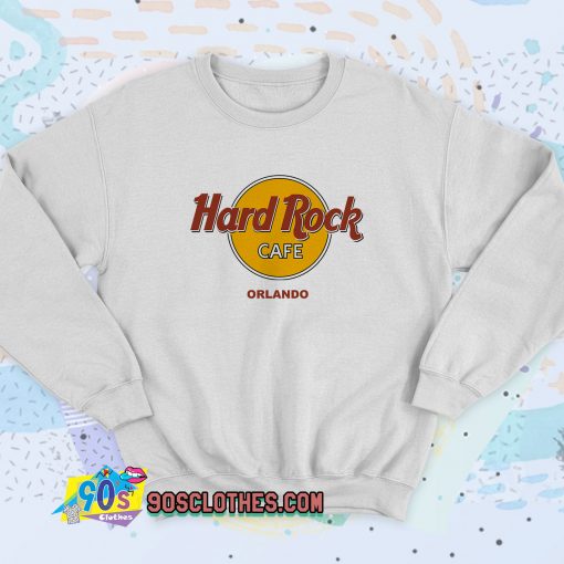 Hard Rock Cafe Orlando Sweatshirt Style