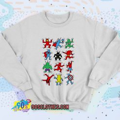 Haring Heroes Sweatshirt Style