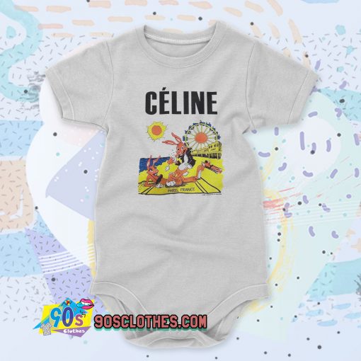 Hey Philo Celine Baby Onesie