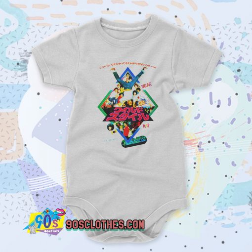 Hip Hop Graffiti Wild Style Custom Baby Onesie