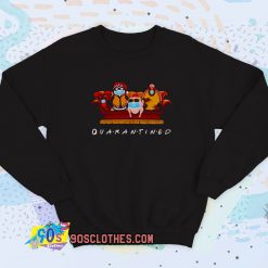 Hugsy Penguin And Friends Quarantined Vintage Sweatshirt