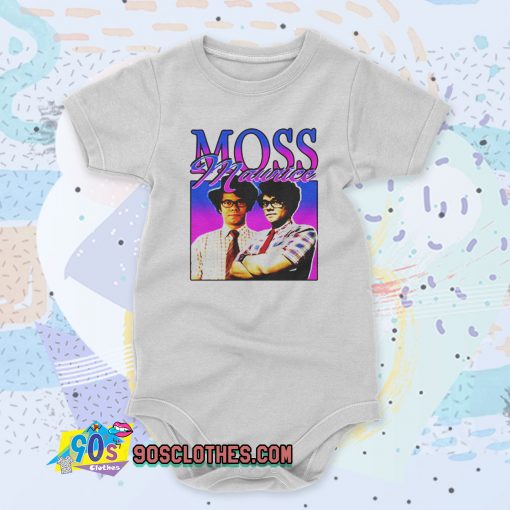 IT Crowd Moss Maurice Custom Baby Onesie