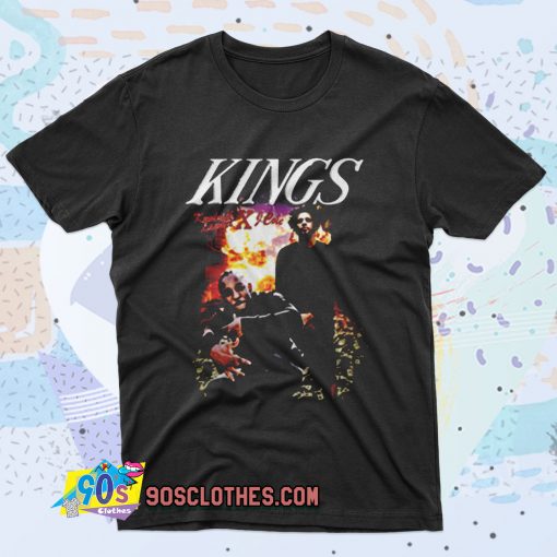 J Cole X Kendrick Lamar The King Retro T Shirt