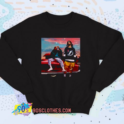 J Cole X Kendrick Lamar Vintage Sweatshirt