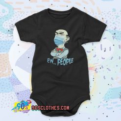 Jeff Dunham face mask EW people Covid 19 Baby Onesie