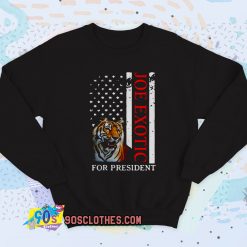 Joe Exotic Tiger King For President Vintage Sweatshirt