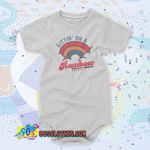 John Prine Sittin On A Rainbow In Spite Of Ourselves Baby Onesie