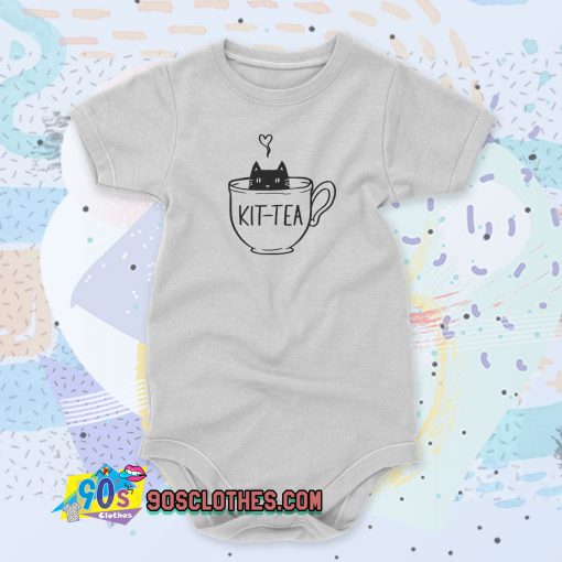 KIT TEA Cat Baby Onesie