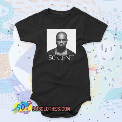 Kanye West 50 Cent joke Baby Onesie