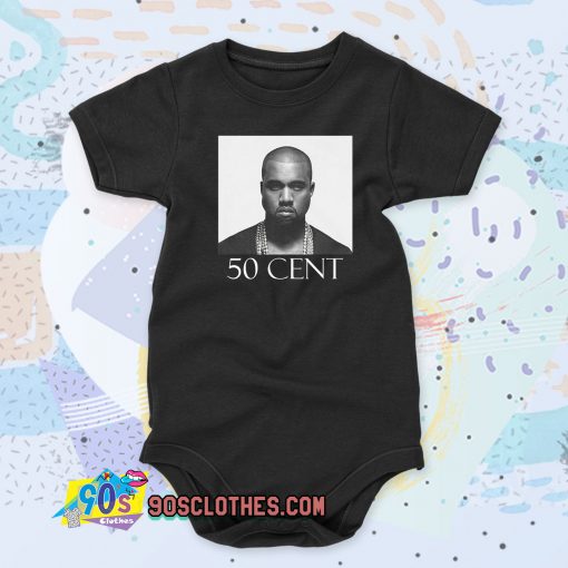 Kanye West 50 Cent joke Baby Onesie