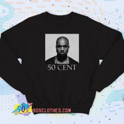 Kanye West 50 Cent joke Sweatshirt Style