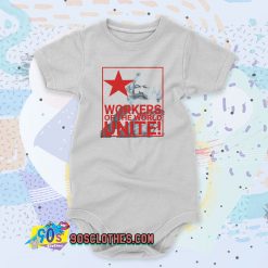 Karl Marx Workers Custom Baby Onesie