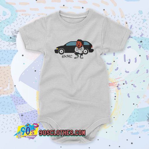 Kendrick Lamar Disney Custom Baby Onesie