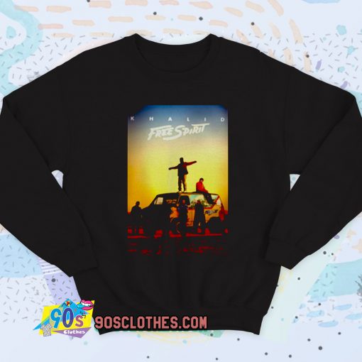 Khalid Free Spirit World Tour Vintage Sweatshirt