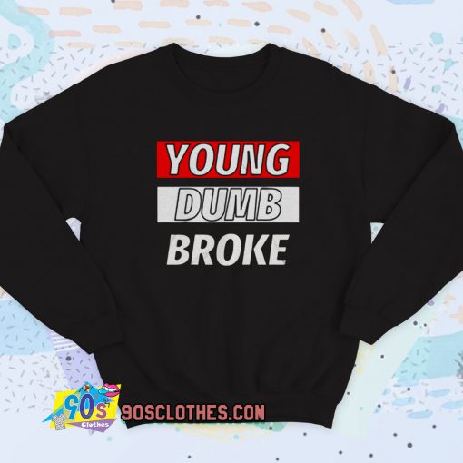 Khalid Young Dumb Broke Vintage Sweatshirt