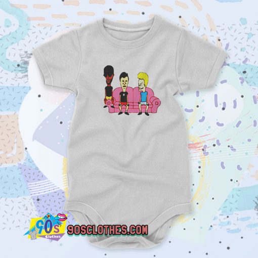 Kid Cudi Beavis Butthead Custom Baby Onesie