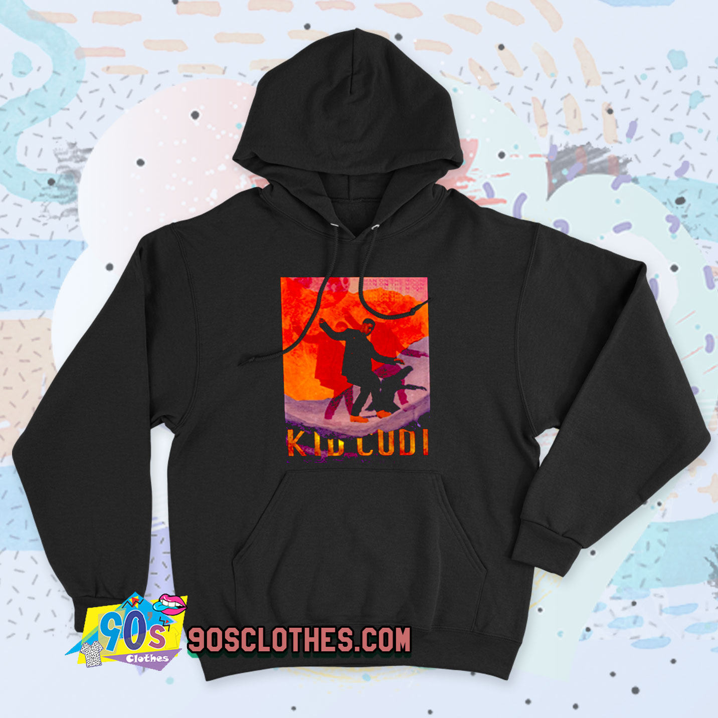 Kid Cudi Man On The Moon 90s Hoodie 90sclothes