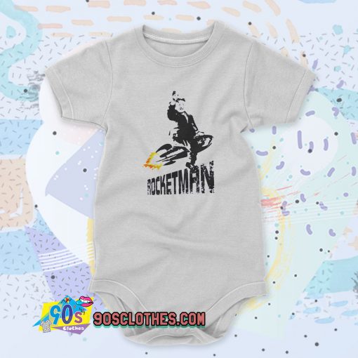 Kim Jong Un Rocketman Fly On Nuclear Custom Baby Onesie