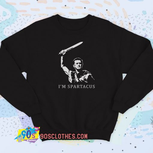 Kirk Douglas I am Spartacus Sweatshirt Style