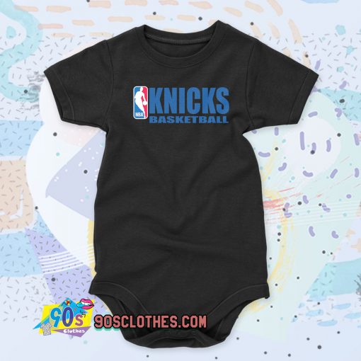 Knicks Basketball Team Baby Onesie