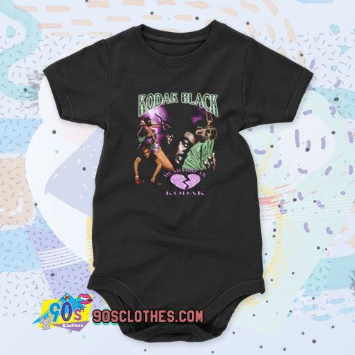 Kodak Black Heartbreak Cool Baby Onesie