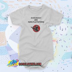 Kung Flu Fighters Baby Onesie