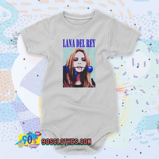 Lana Del Rey Blue Rose Custom Baby Onesie