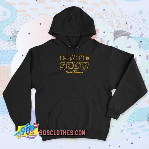 Late Show With David Letterman Vintage Hoodie