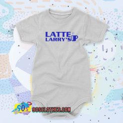 Latte Larrys Up Custom Baby Onesie