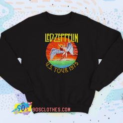 Led Zeppelin US Tour 1975 Sweatshirt Style