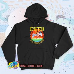 Led Zeppelin US Tour 1975 Vintage Hoodie