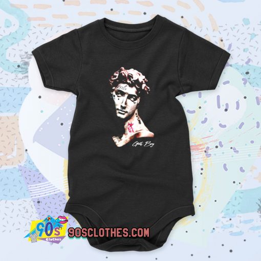 Lil Peep Goth Boy Cool Baby Onesie