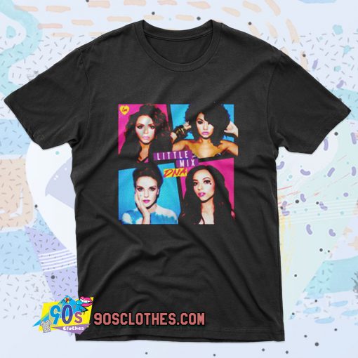 Little Mix DNA UK Tour Retro T Shirt