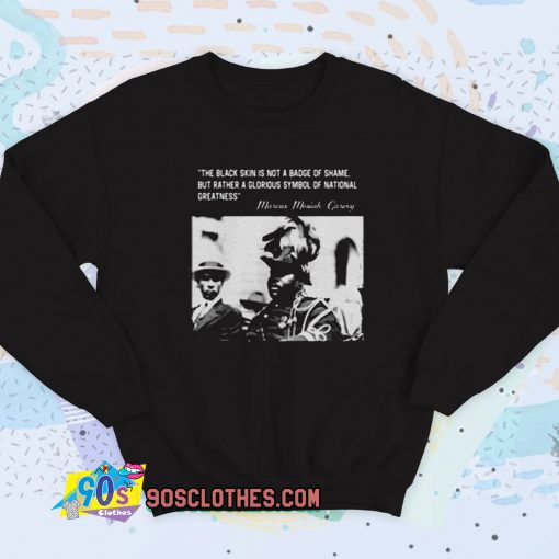 Marcus Mosiah Garvey Black Future Vintage Sweatshirt