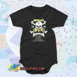 Metallica 2020 pandemic covid 19 in case of emergency cut this Baby Onesie