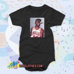 Michael Jordan Cigar Smoke Champions Baby Onesie