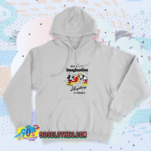 Mickey Imagination Anything Vintage Hoodie