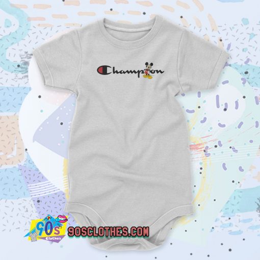 Mickey Mouse Champion Baby Onesie