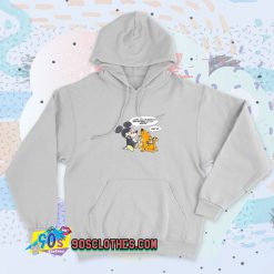 Mickey Mouse Fuck Off Garfield Vintage Hoodie