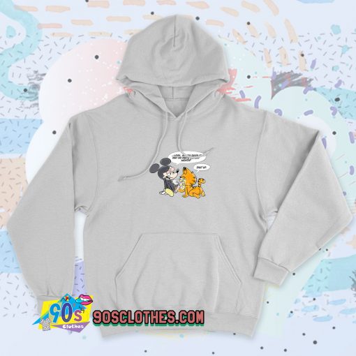 Mickey Mouse Fuck Off Garfield Vintage Hoodie