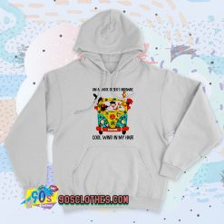 New Animals On A Dark Desert Highway Feel Cool Wind In My Hair Hoodie Style