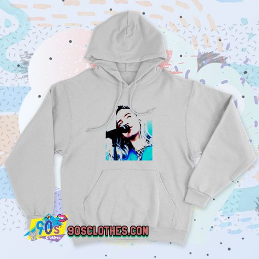 New Billie Eilish Blue Aesthetic Hoodie Style