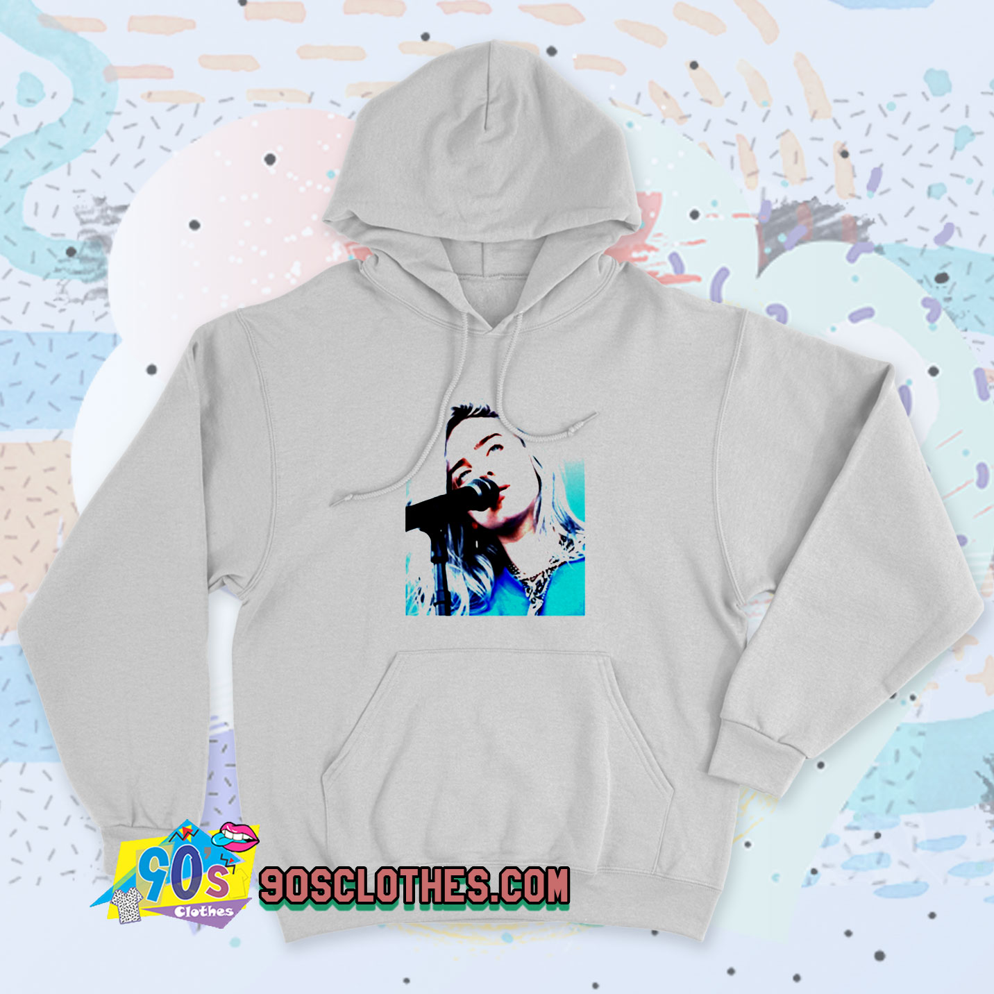 Sale > billie eilish blue hoodie > in stock