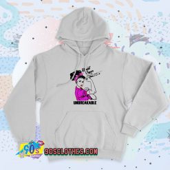 New Breast Cancer Warrior Unbreakable Hoodie Style