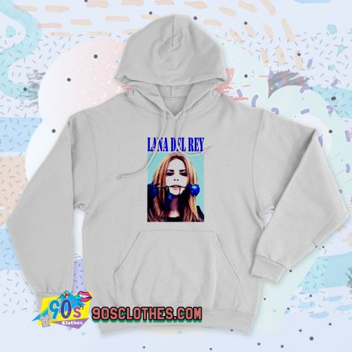 New Lana Del Rey Blue Rose Hoodie Style