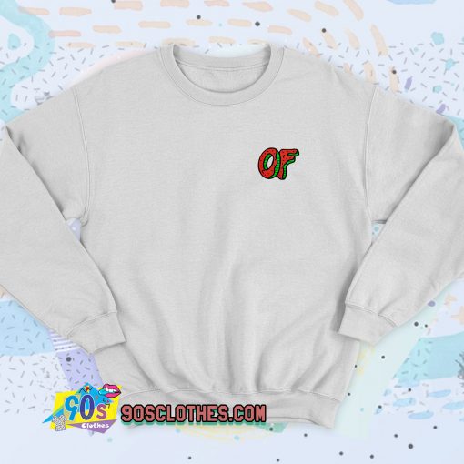 Odd Future OF Watermelon Donut Sweatshirt Style