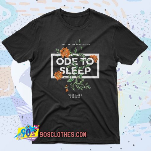 Ode To Sleep Rose 90s T Shirt Style