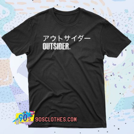 Outsider Japanese 90s T Shirt Style