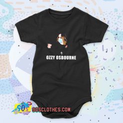 Ozzy Osbourne Mask Covid 19 Cool Baby Onesie